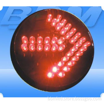 Traffic Light Core with 200mm Fresnel Small Optical Lens Arrow